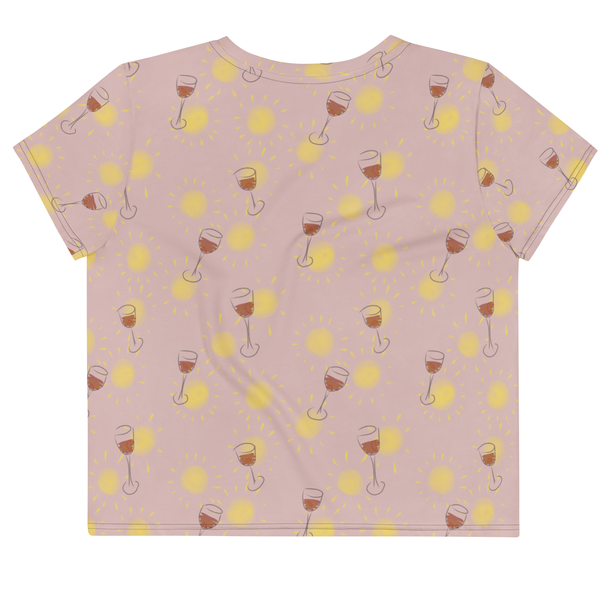 Sun & Sangria Relaxed Crop Tee