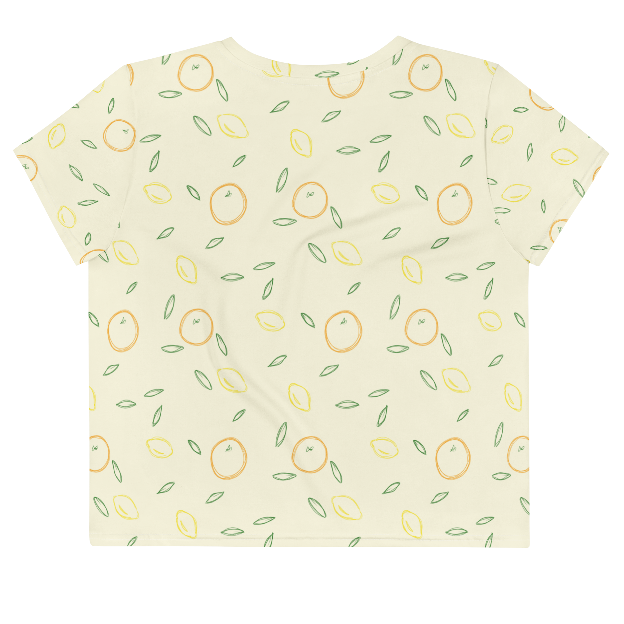 The Citrus Tree Relaxed Crop Tee