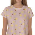 Sun & Sangria Relaxed Crop Tee