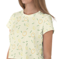 The Citrus Tree Relaxed Crop Tee