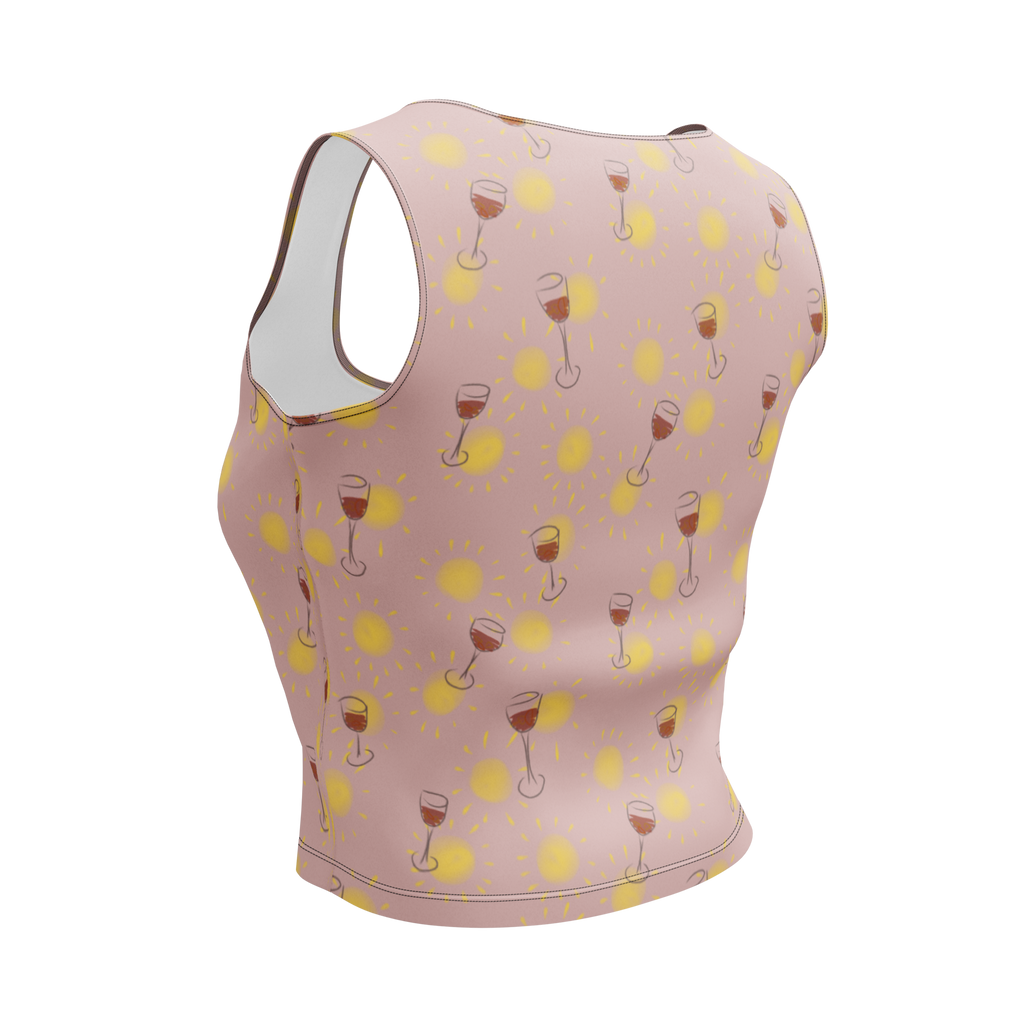 Sun & Sangria Crop Top