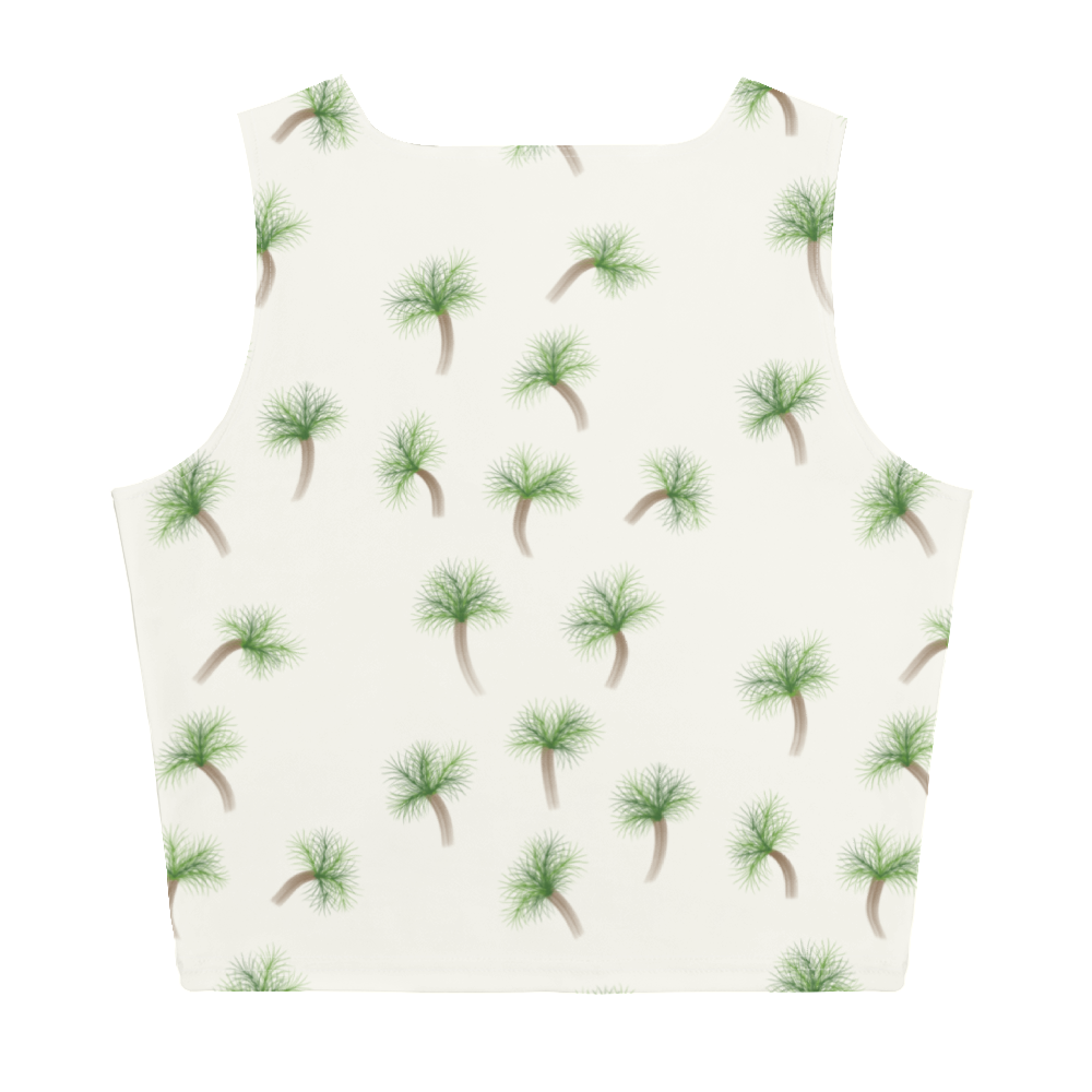 The Palm Tree Crop Top