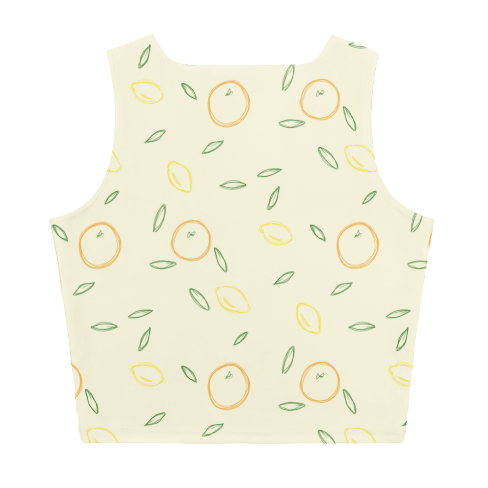 The Citrus Tree Crop Top
