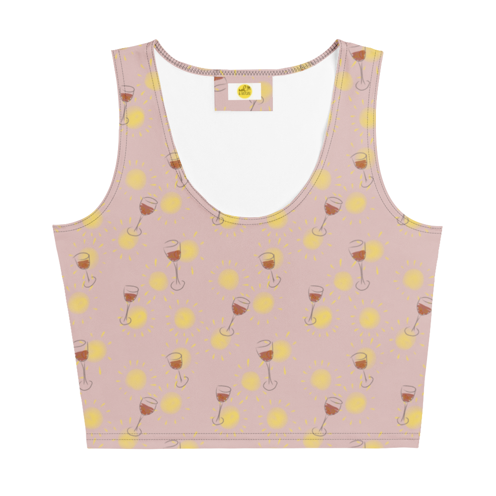Sun & Sangria Crop Top
