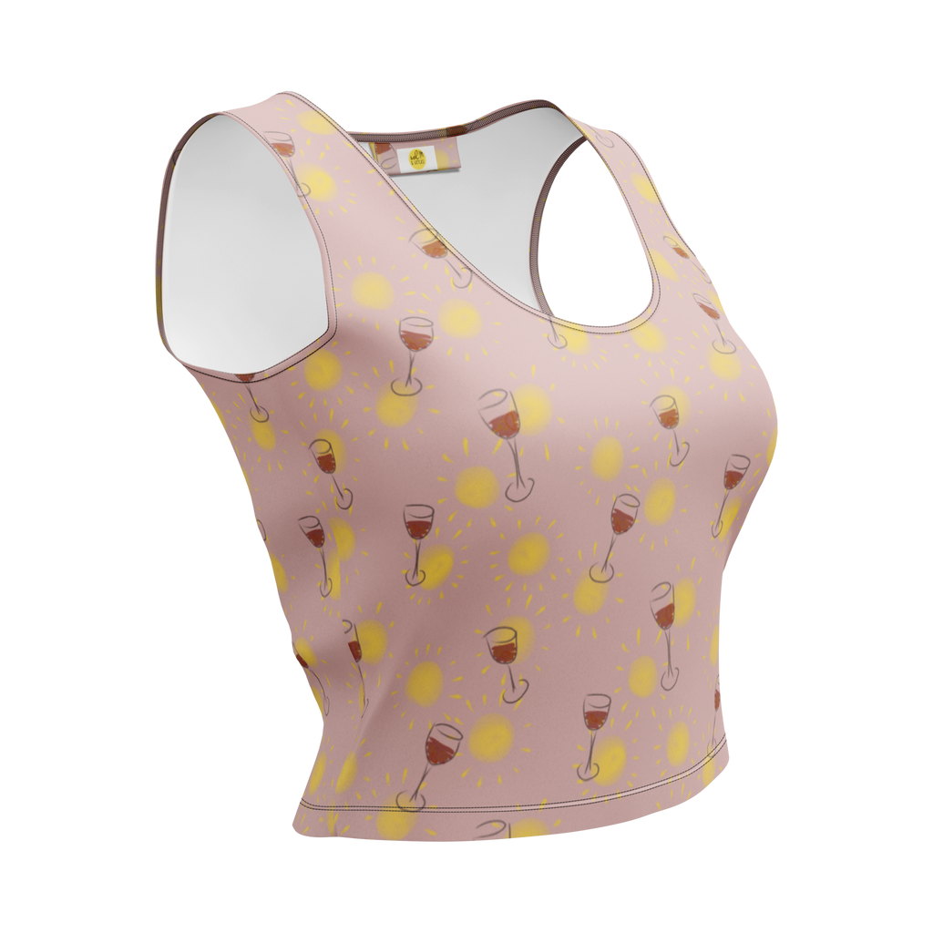 Sun & Sangria Crop Top