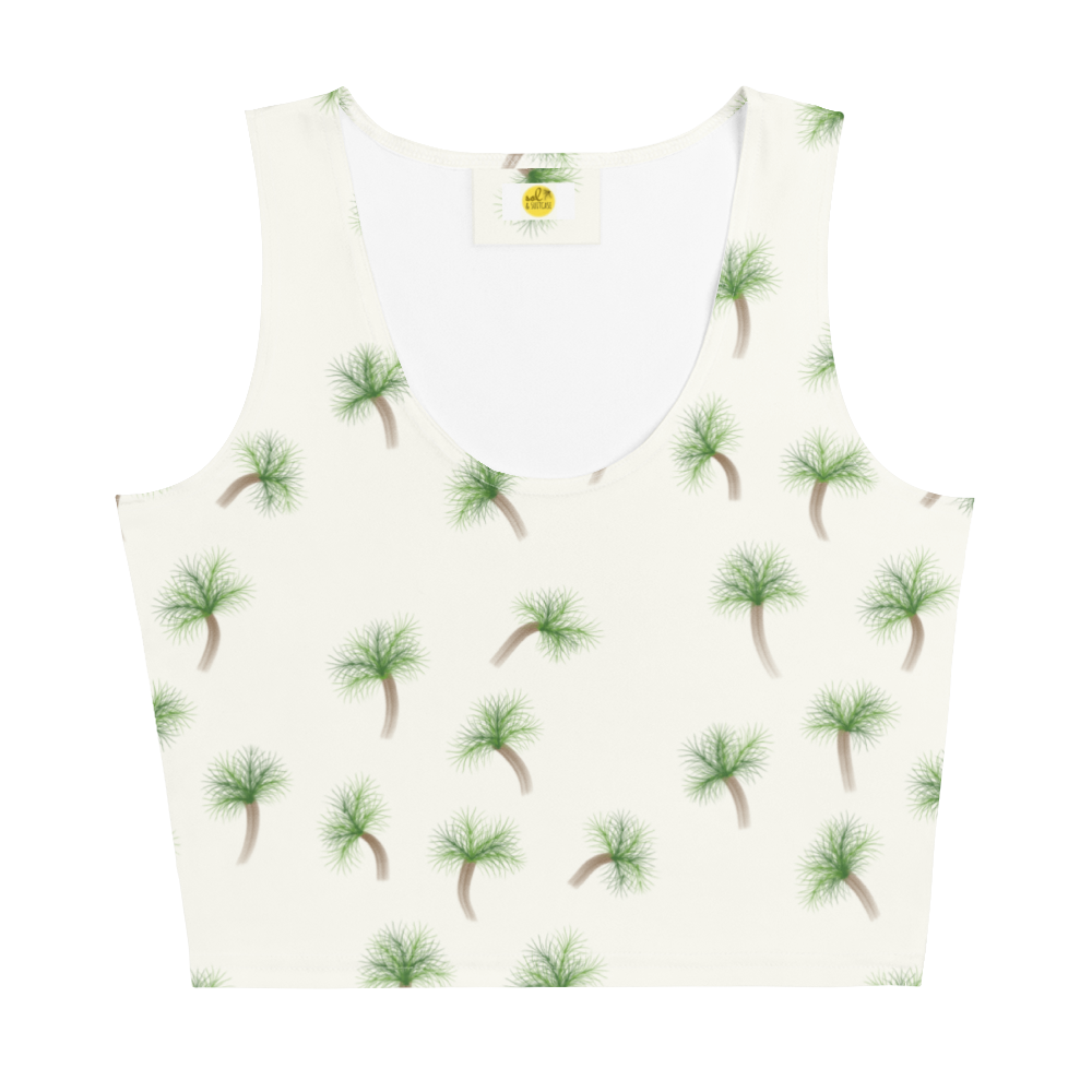 The Palm Tree Crop Top