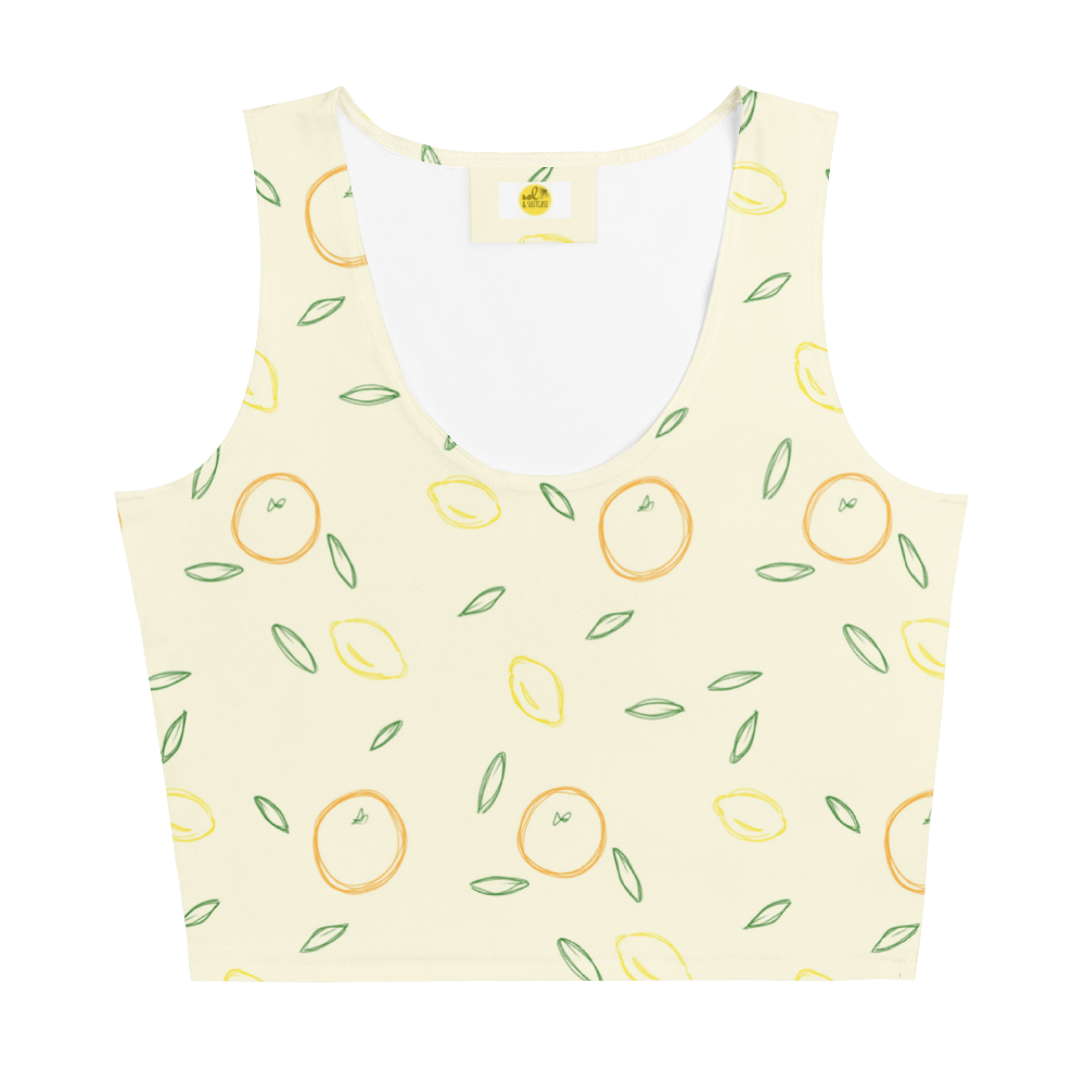 The Citrus Tree Crop Top
