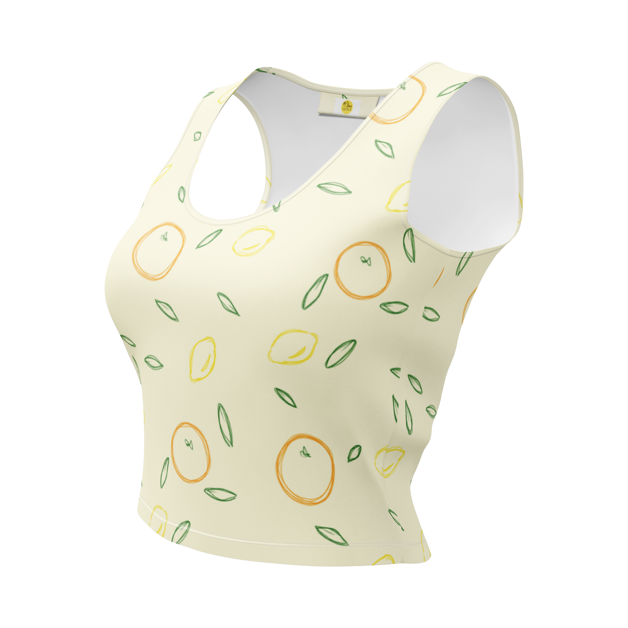The Citrus Tree Crop Top