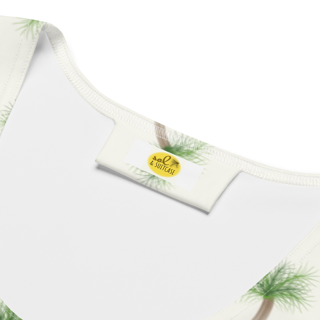 The Palm Tree Crop Top