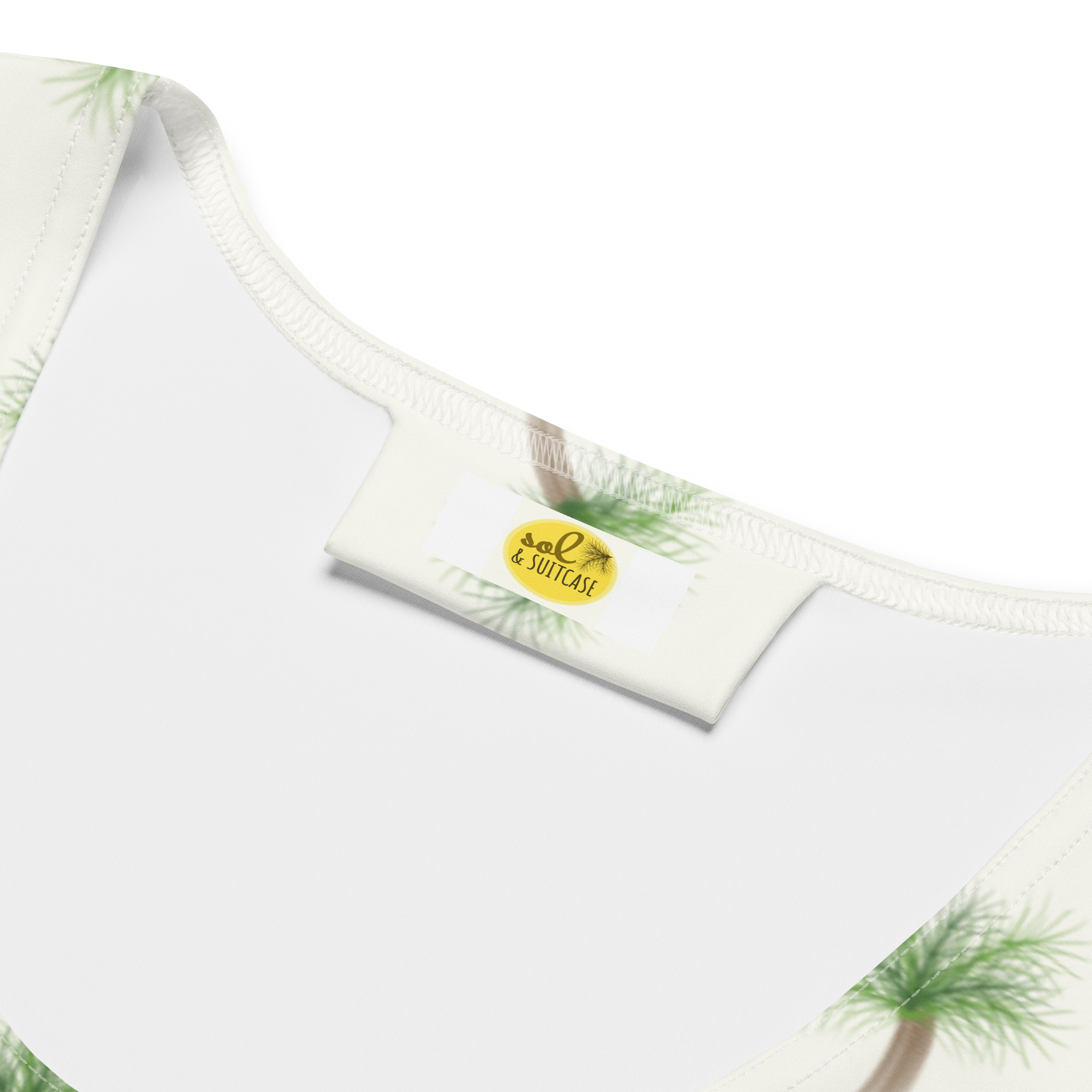The Palm Tree Crop Top
