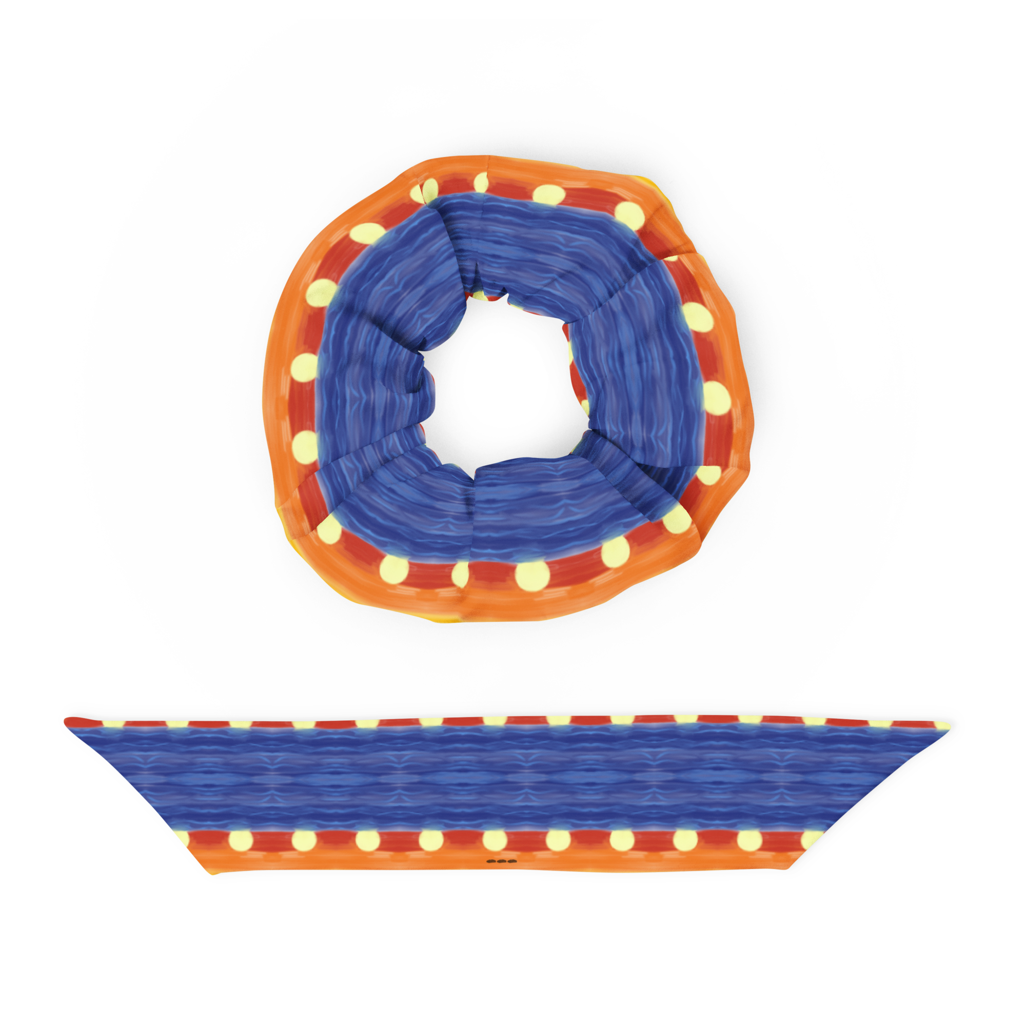 The Sunset Edit Recycled Scrunchie