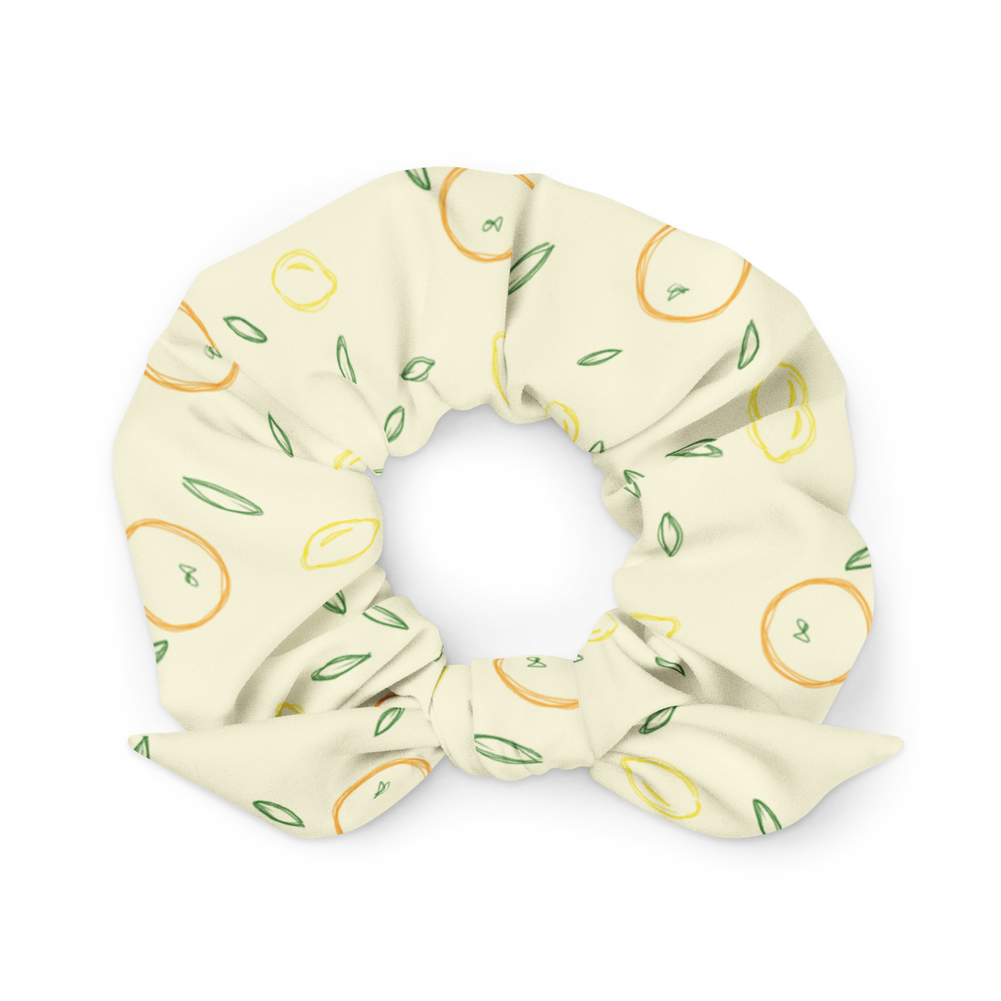 The Citrus Tree Recycled Scrunchie