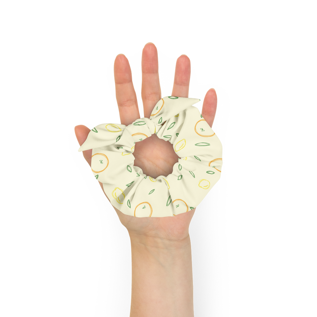 The Citrus Tree Recycled Scrunchie
