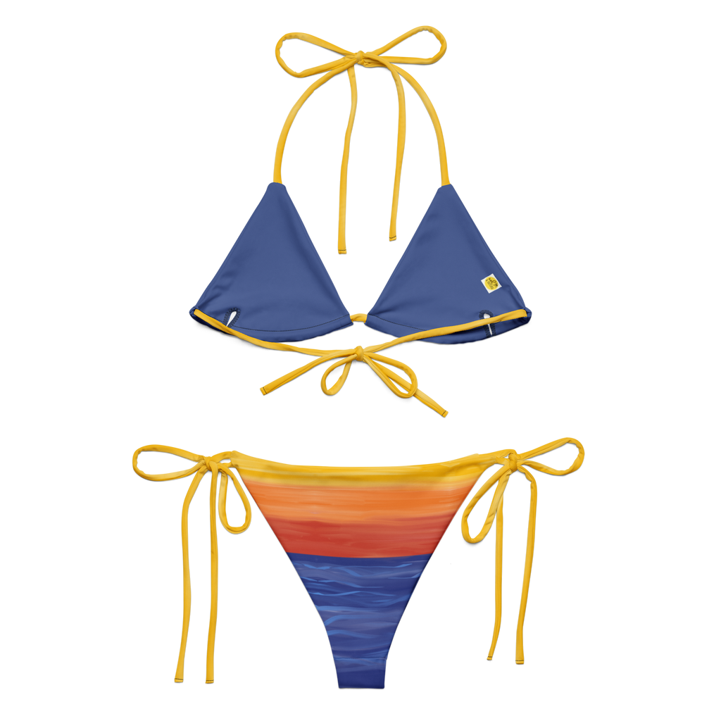 The Sunset Edit Recycled Bikini Set
