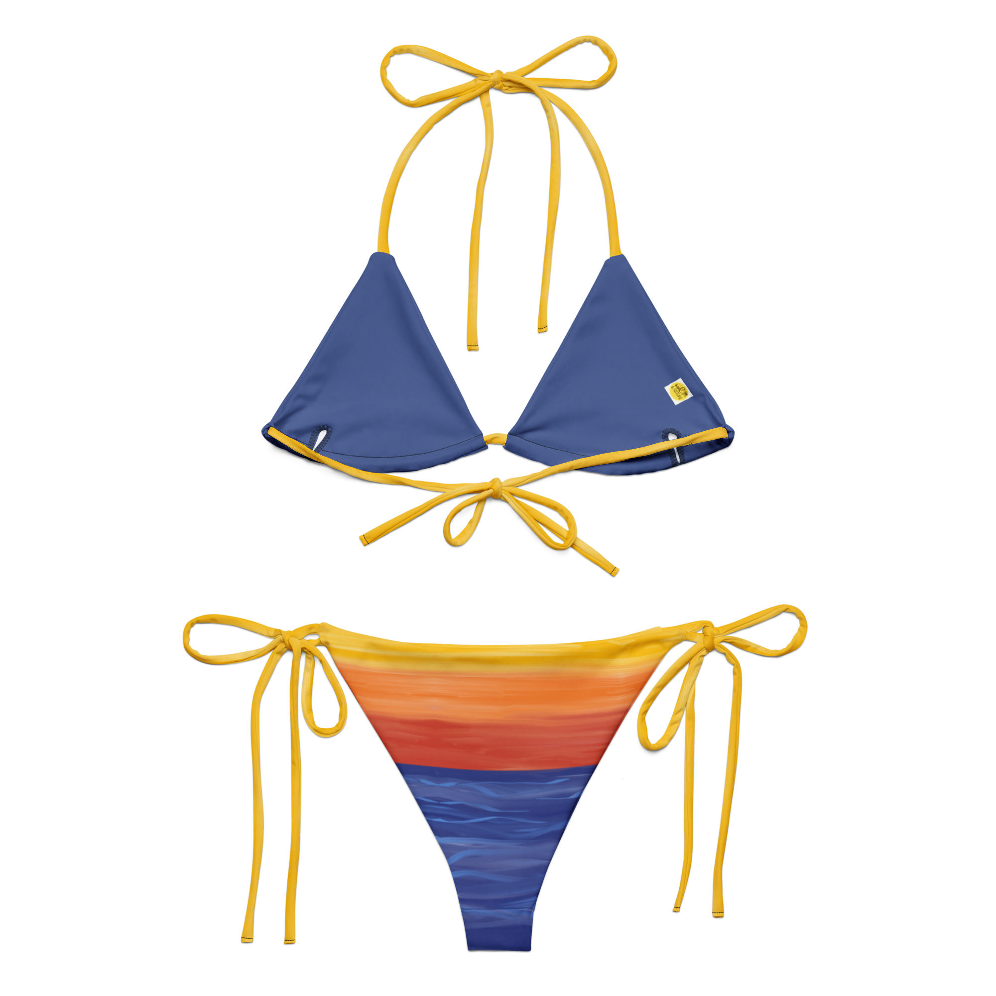The Sunset Edit Recycled Bikini Set