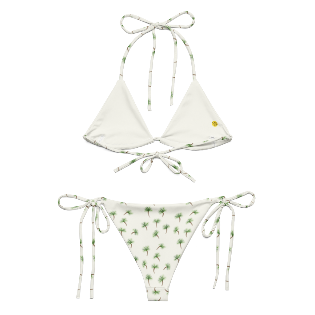 The Palm Tree Recycled Bikini Set