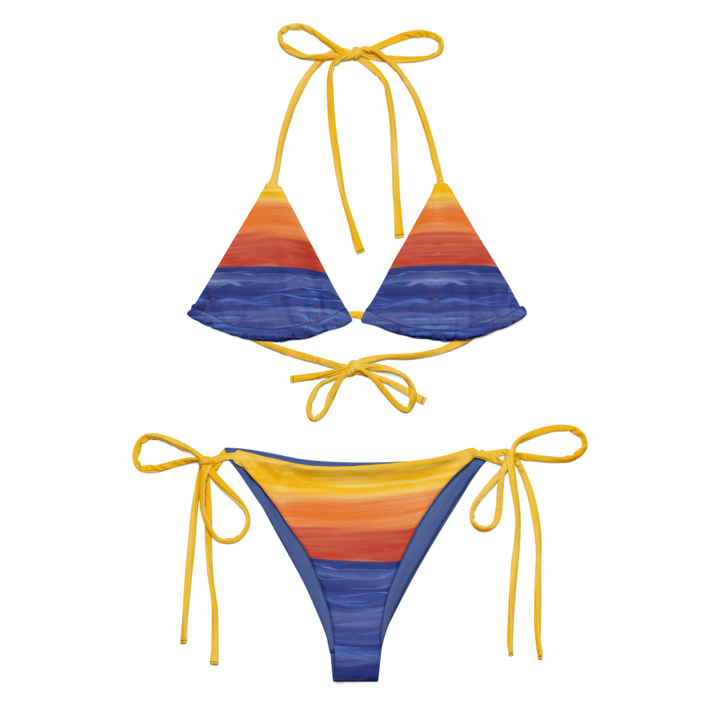 The Sunset Edit Recycled Bikini Set