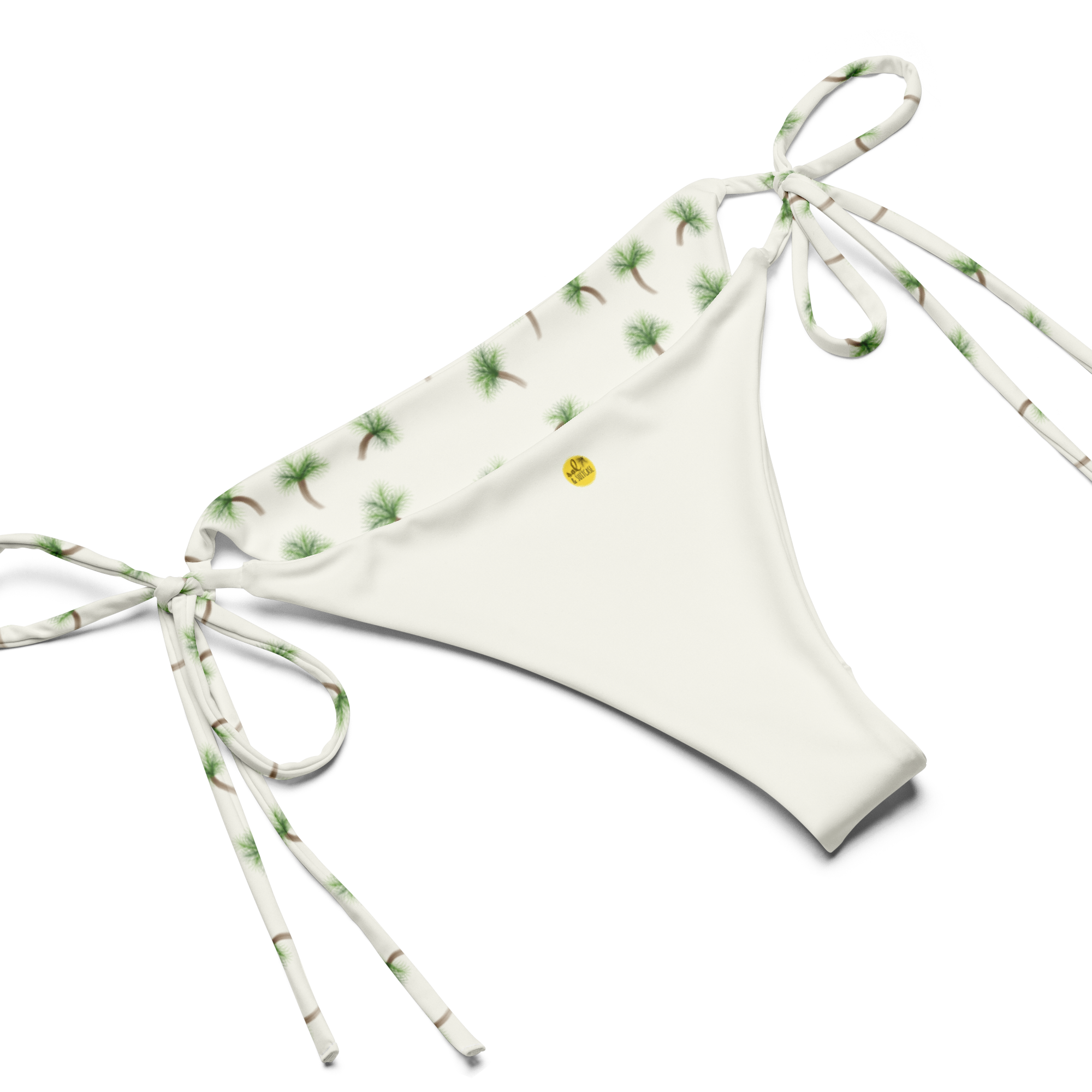 The Palm Tree Recycled Bikini Set