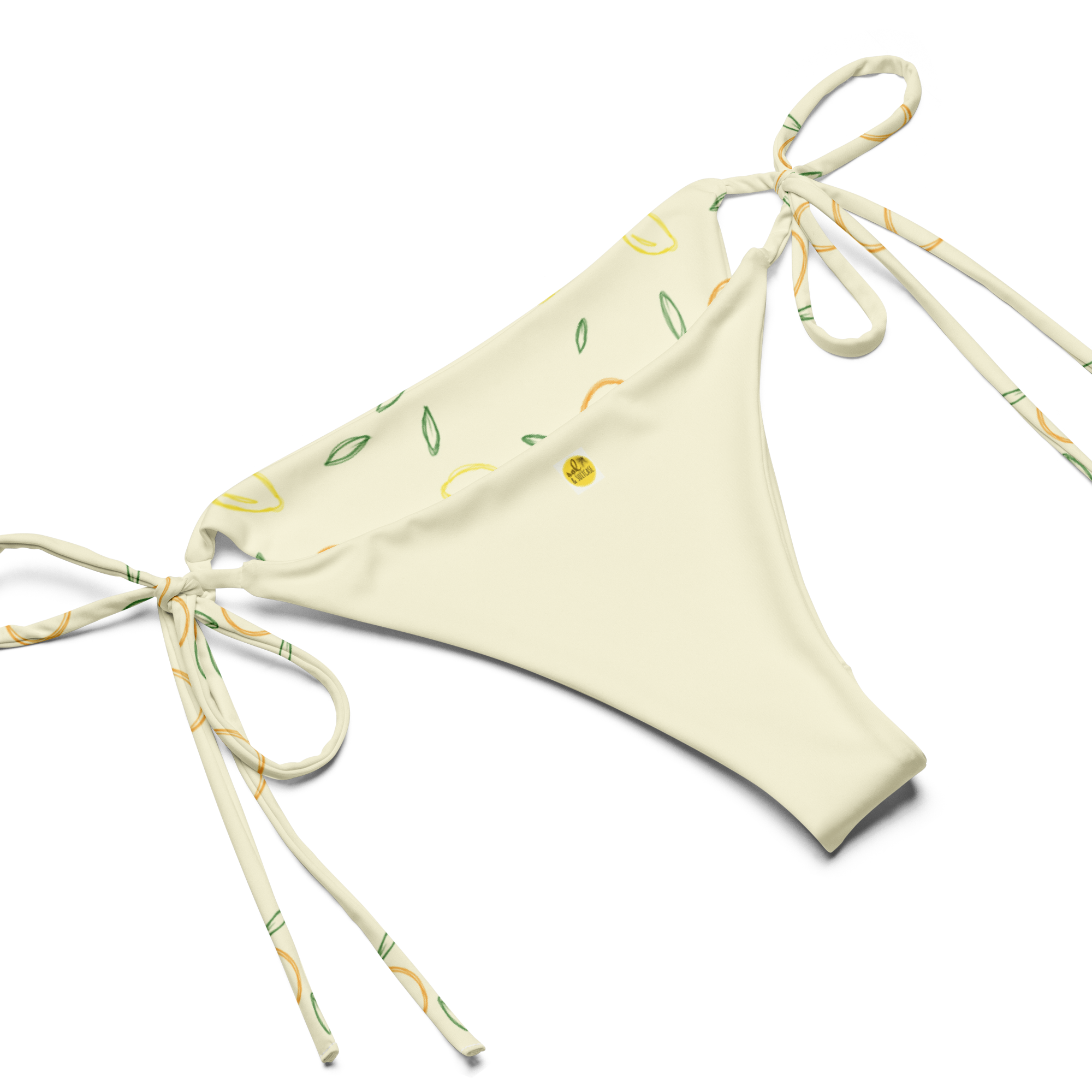The Citrus Tree Recycled Bikini Set