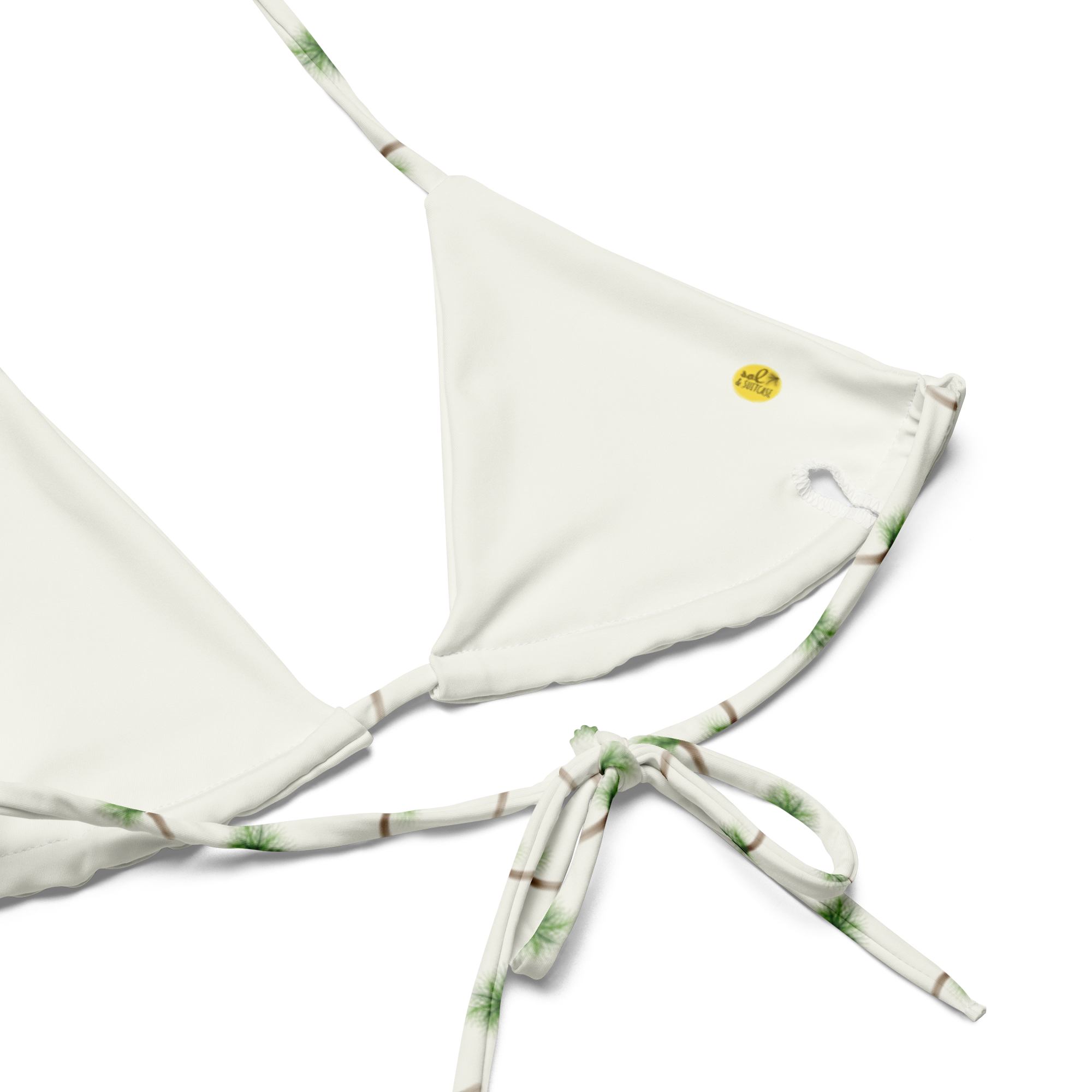 The Palm Tree Recycled Bikini Set