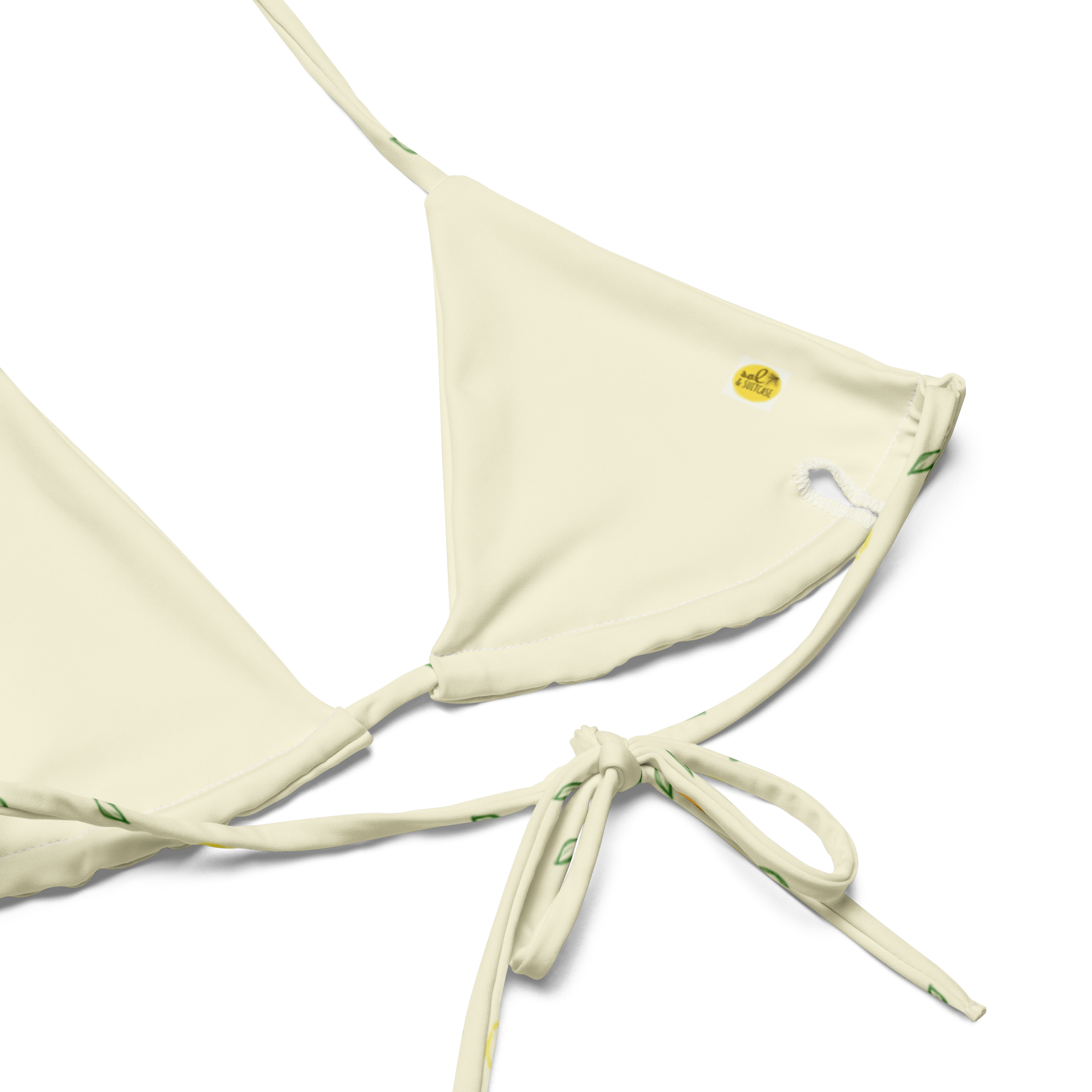 The Citrus Tree Recycled Bikini Set